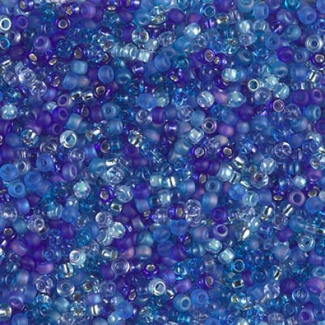 11/0 Miyuki Seed Beads - Blueberry Pie Mix 