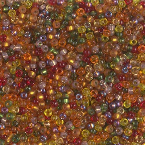 11/0 Miyuki Seed Beads - Autumn Leaves Mix