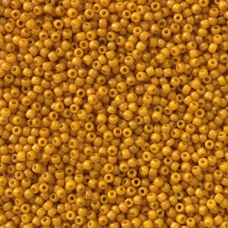 11/0 Toho Japanese Seed Beads - Tuscan Orange Opaque Lustered - 8-9gm 11/0 Toho Japanese Seed Beads - Tuscan Orange Opaque Lustered - 8-9gm