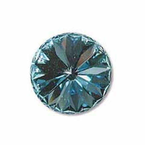 14mm Crystal Passions® Rivoli Crystal - Aquamarine