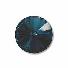 12mm Swarovski Rivoli Crystal Stone - Montana - Each