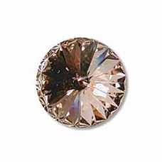 10.7mm Swarovski Rivoli Crystal - Peach - Pack of 3