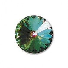 10.7mm Swarovski Rivoli Crystal Stone - Medium Vitrail - Each
