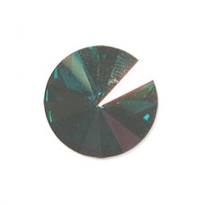 14mm Swarovski Rivoli Crystals - Emerald Starligh