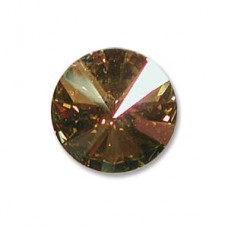 12mm Swarovski Rivoli Crystal - Verde - Each