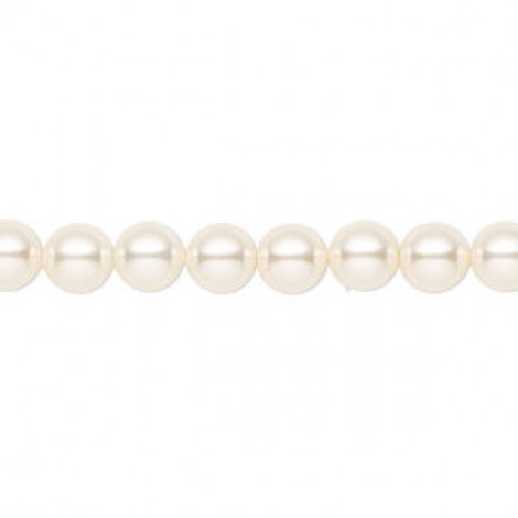 6mm Crystal Passions Crystal Pearls - Cream Rose - Pack of 10 6mm Crystal Passions Crystal Pearls - Cream Rose - Pack of 10
