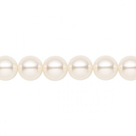 8mm Crystal Passions® Crystal Pearls - Cream - Pack of 10