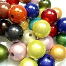 14mm Round Miracle Beads - Assorted