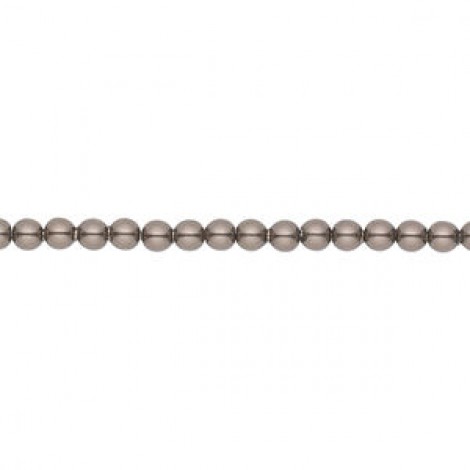 3mm Swarovski Crystal Pearls - Brown - Pack of 20 3mm Swarovski Crystal Pearls - Brown - Pack of 20