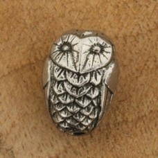 Green Girl Studios - 18mm Bubo Owl Bead - Each