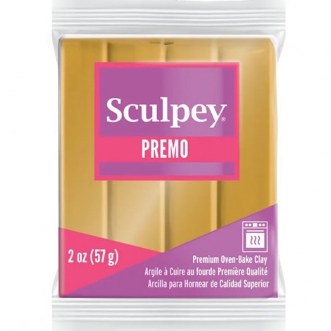 Premo Accents 57gm Polymer Clay - 18K Gold (Mica Metallic)