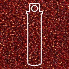 15/0 Miyuki Seed Beads - Silver Lined Copper - 8.2gm