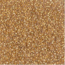 15/0 Miyuki Seed Beads - 24Kt Gold Lined Crystal - 5gm