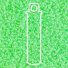 15/0 Miyuki Beads - Luminous Mint Green - 8.2gm