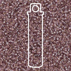 15/0 Miyuki Seed Beads - Silver Lined Smokey Amethyst - 12.5gm