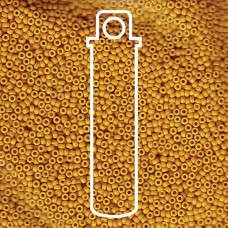 15/0 Miyuki Seed Beads - Matte Opaque Mustard - 8.2gm