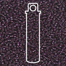 15/0 Miyuki Seed Beads - Silver Lined Wine - 10gm