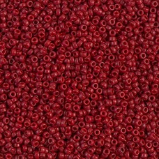 15/0 Miyuki Seed Beads - Opaque Maroon - 250gm Bulk Factory Pack