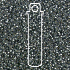 15/0 Miyuki Seed Beads - Silver lined Light Green - 8.2gm