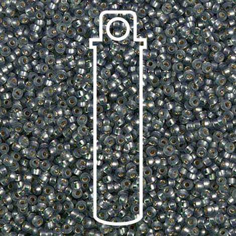 15/0 Miyuki Seed Beads - Silver lined Light Green - 8.2gm 15/0 Miyuki Seed Beads - Silver lined Light Green - 8.2gm