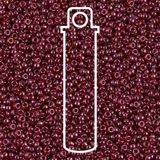 15/0 Miyuki Seed Beads - Wine Gold Luster - 10gm