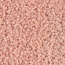 15/0 Miyuki Seed Beads - Matte Opaque Blush - 8.2gm
