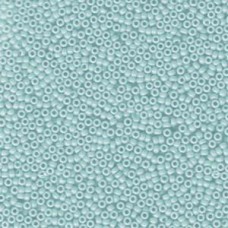 15/0 Miyuki Seed Beads - Turquoise Green Luster - 10gm
