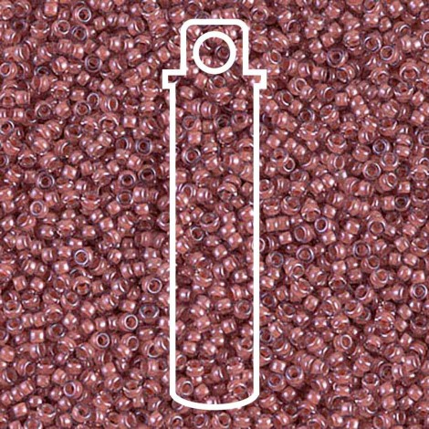15/0 Miyuki Seed Beads - Lined Berry Luster - 10gm 15/0 Miyuki Seed Beads - Lined Berry Luster - 10gm