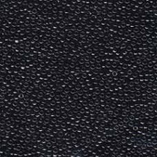 15/0 Miyuki Seed Beads - Opaque Black - 8.2gm