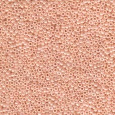 15/0 Miyuki Seed Beads - Opaque Salmon