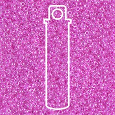 15/0 Miyuki Beads - Luminous Hot Magenta - 8.2gm