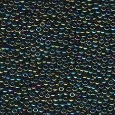 15/0 Miyuki Seed Beads - Green Iris - 10gm