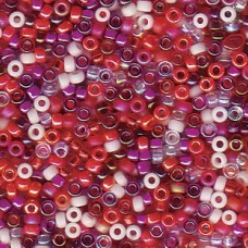 15/0 Miyuki Seed Beads - Strawberry Fields Mix - 12.5g