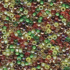 15/0 Miyuki Seed Beads - Earthtones Mix - 12.5gm