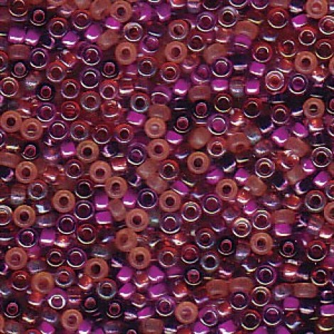 15/0 Miyuki Seed Beads - Vineyard Mix - 12.5gm