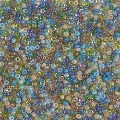 15/0 Miyuki Seed Beads - Fields of France Mix - 12.5gm