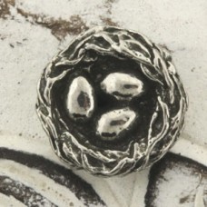 Green Girl Studios - 15mm Home Nest Bead - Each