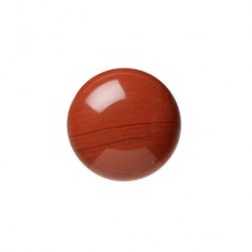 20mm Round Red Jasper Natural Callibrated Cabochons - Each