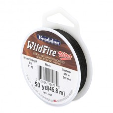 Wildfire Ultra 9lb .004 (.010mm) Black - 50yd (45.8m)
