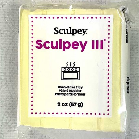 Sculpey III Polymer Clay  - 57g - Sugar Cookie