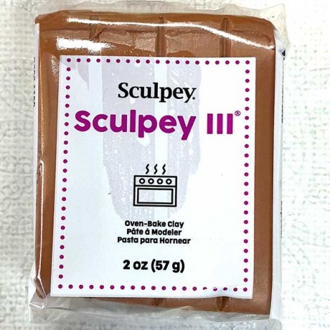 Sculpey III Polymer Clay  - 57g - Sandalwood