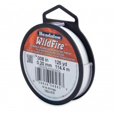 Wildfire .008" (0.20mm) 12lb Frost Beading Thread - 125yd