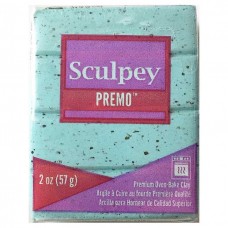 Premo Accent Polymer Clay - 57gm - Turquise Granite