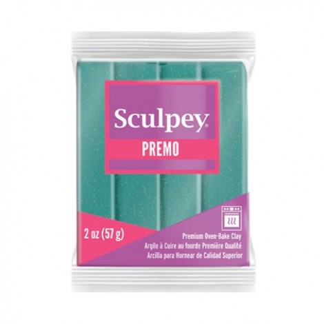 Premo 57gm Effect Polymer Clay -  Vintage Teal Pearl Limited Edition