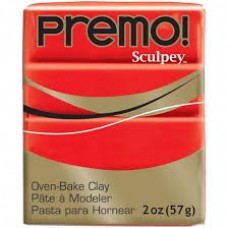 Premo 57gm Polymer Clay - Cadmium Red