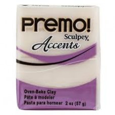 Premo Accent 57gm - White Translucent