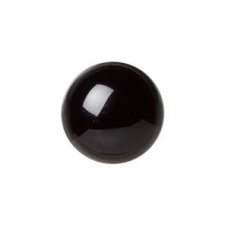 20mm Round Black Onyx Natural Callibrated Cabochons - Each