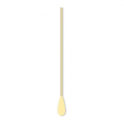36mm Paddle Shaped Gold Plated Headpins