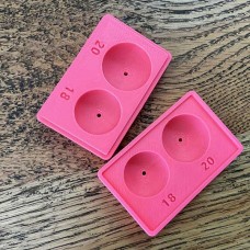 18 + 20mm Acrylic Clay Spherical Bead Piercing Positioning Station