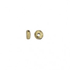 5mm TierraCast Heishi Nugget Spacer Beads - Brass Oxide - Pack of 10